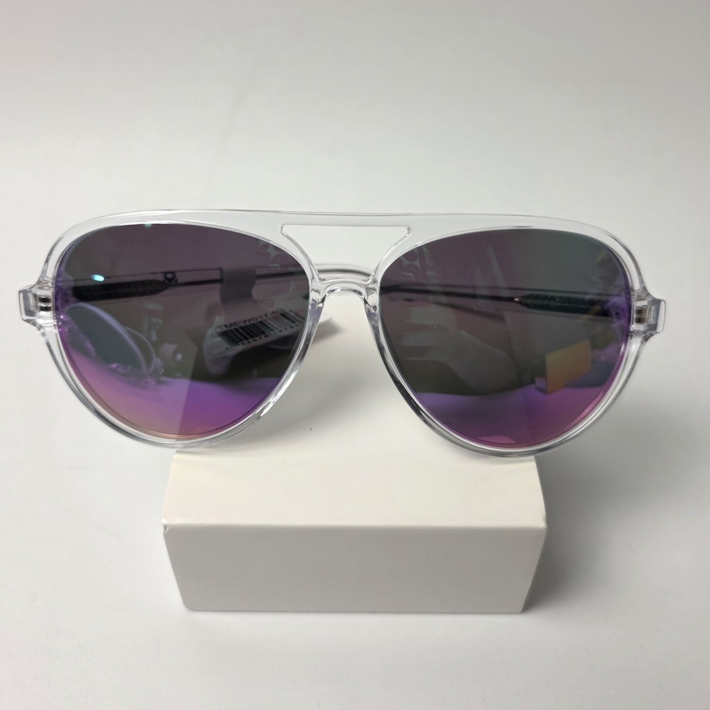 NEW TechnoMarine Unisex Polarized Sunglasses, Blue,‎ Purple (TMEW017-03) #0418